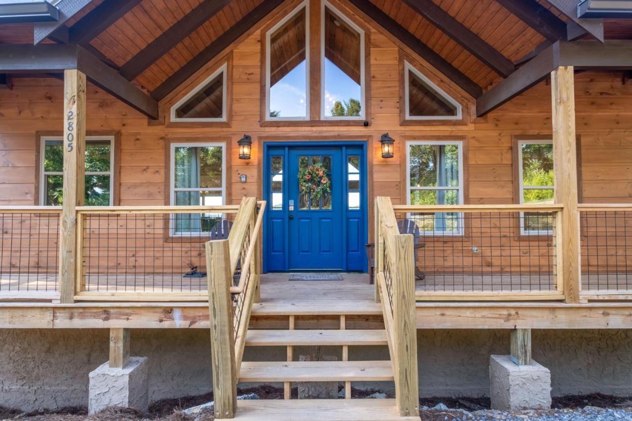 New / 3 King Suites / Sleeps12 / View / 5 Mi To Pf / Hot Tub Sevierville Exterior foto